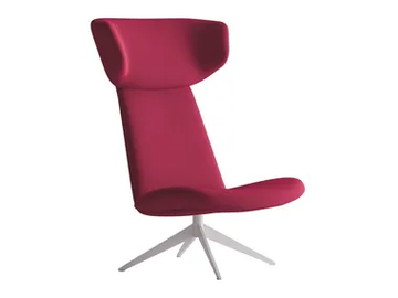 MYPLACE - Swivel wing armchair with headrest by La Cividina - view 2
